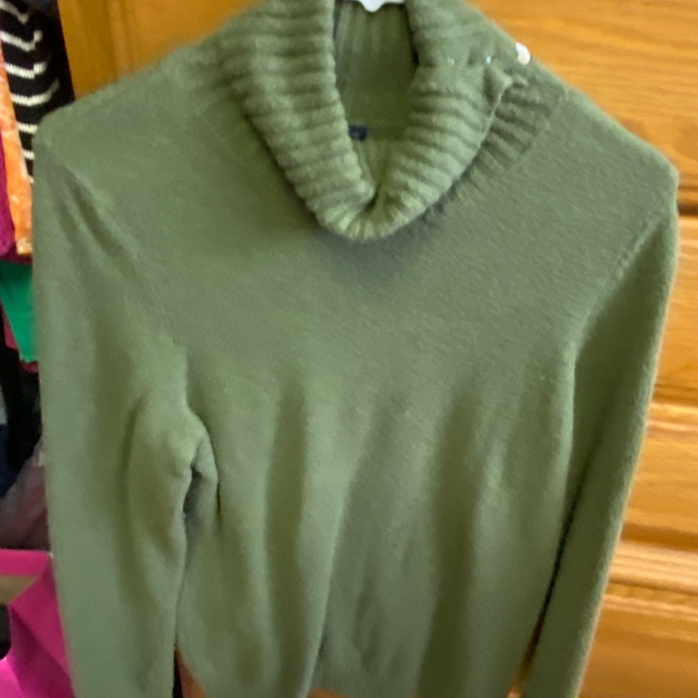 Olive Green Women's Sweater